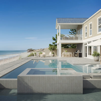 Bayshore Smoke, 3" x 12" Porcelain Tile | Backsplash & Pool Tile