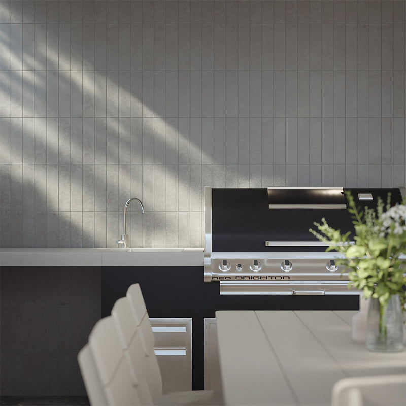 Bayshore Smoke, 3" x 12" Porcelain Tile | Backsplash & Pool Tile