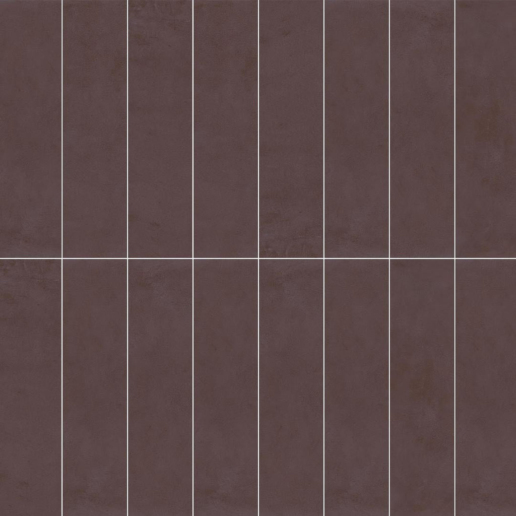 Bayshore Marron, 3" x 12" Porcelain Tile | Backsplash & Pool Tile