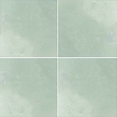Berlin Aquamar Glossy, 5.8" x 5.8" | Porcelain Tile by Dune