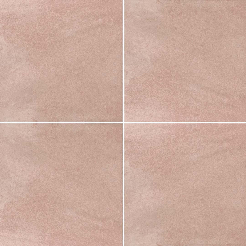 Berlin Flamingo Matte, 5.8" x 5.8" | Porcelain Tile by Dune