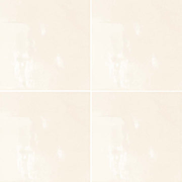Berlin Bone Glossy, 5.8" x 5.8" | Porcelain Tile by Dune