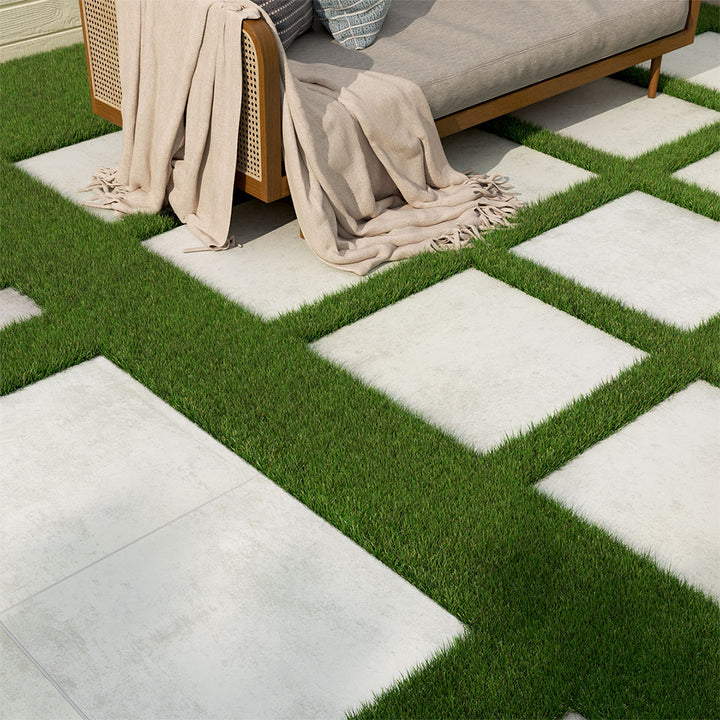 Beton Blanco, 24" x 24" | 2CM Porcelain Paver by MSI | LPAVNBETBLA2424