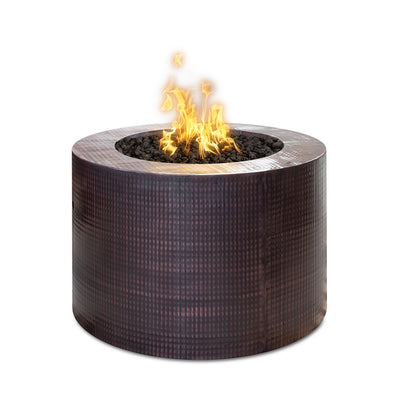 Beverly Round Fire Pit | Copper Fire Features by The Outdoor Plus
