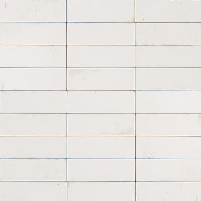 Bianco Glossy, 2" x 6" | EMCGLEEBIAN26 | Aquatica Porcelain Pool Tile
