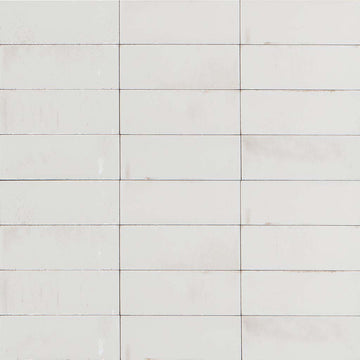 Bianco Glossy, 3" x 8" | EMCGLEEBIAN38 | Aquatica Porcelain Pool Tile