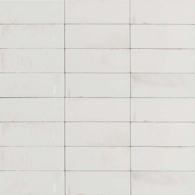 Bianco Glossy, 3" x 8" | EMCGLEEBIAN38 | Aquatica Porcelain Tile