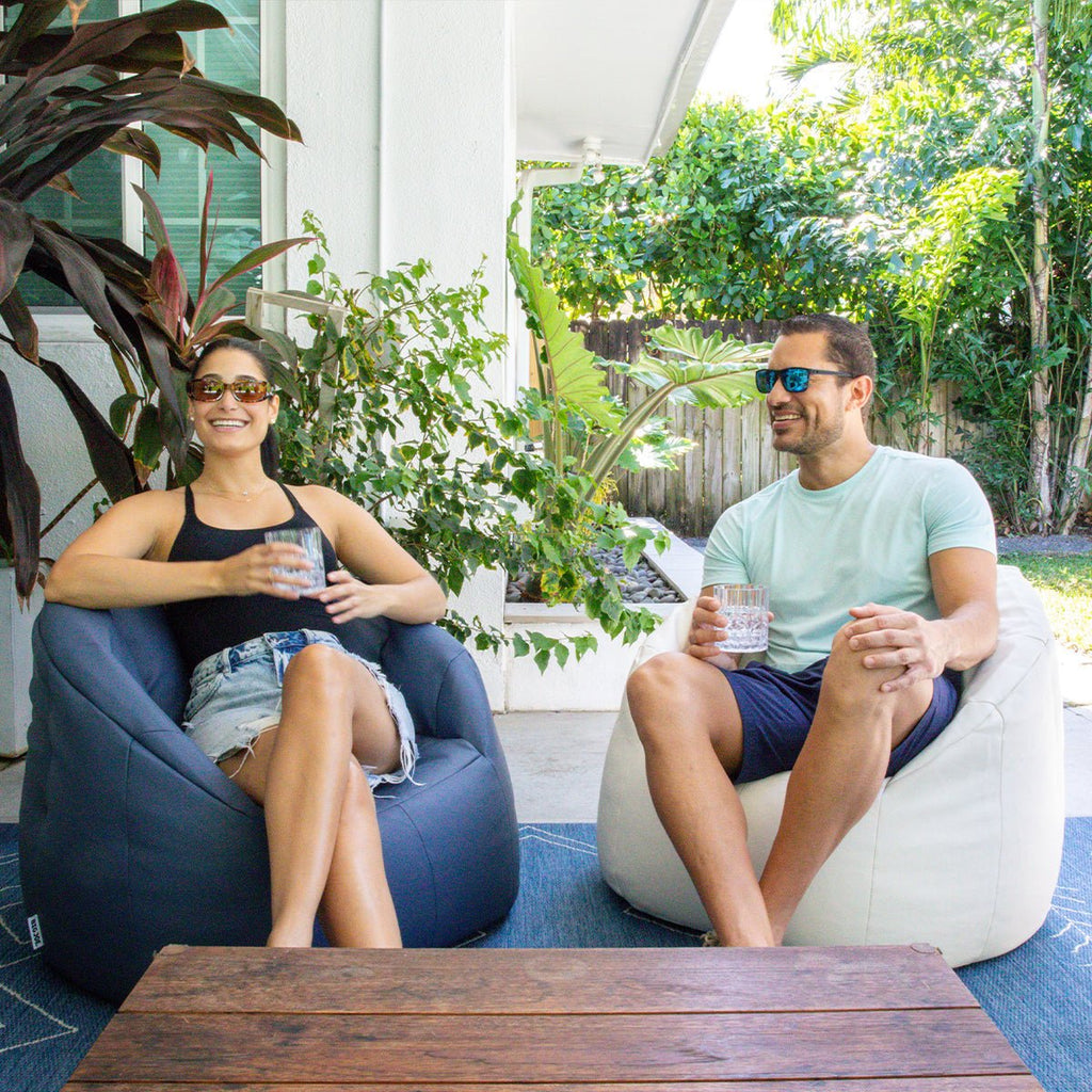 Outdoor plush chair by Big Joe