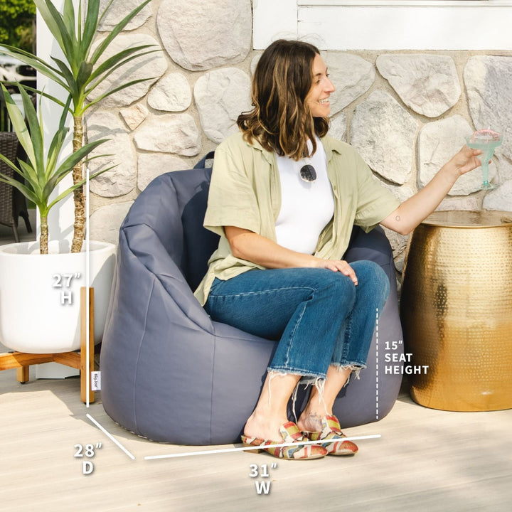 Outdoor plush chair by Big Joe