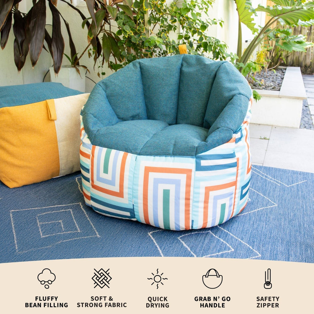 Outdoor plush chair by Big Joe