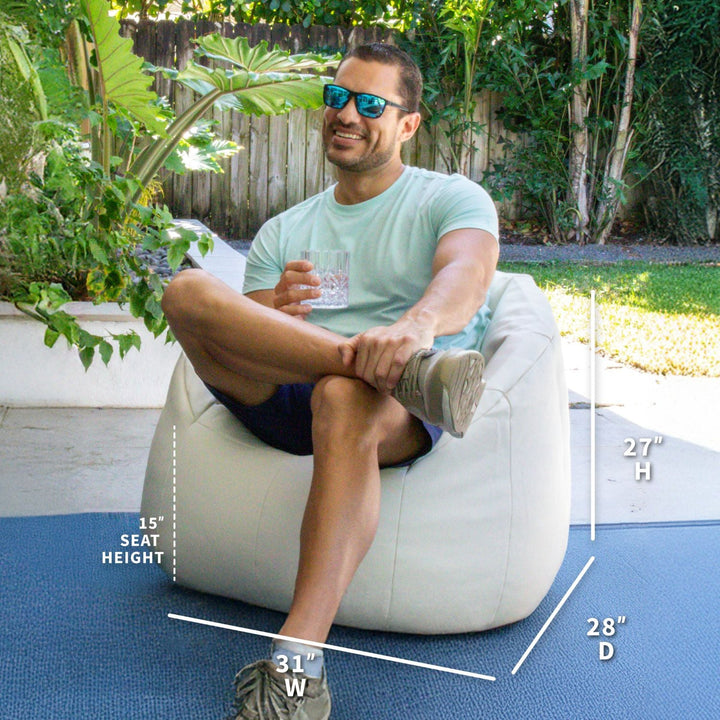 Outdoor plush chair by Big Joe