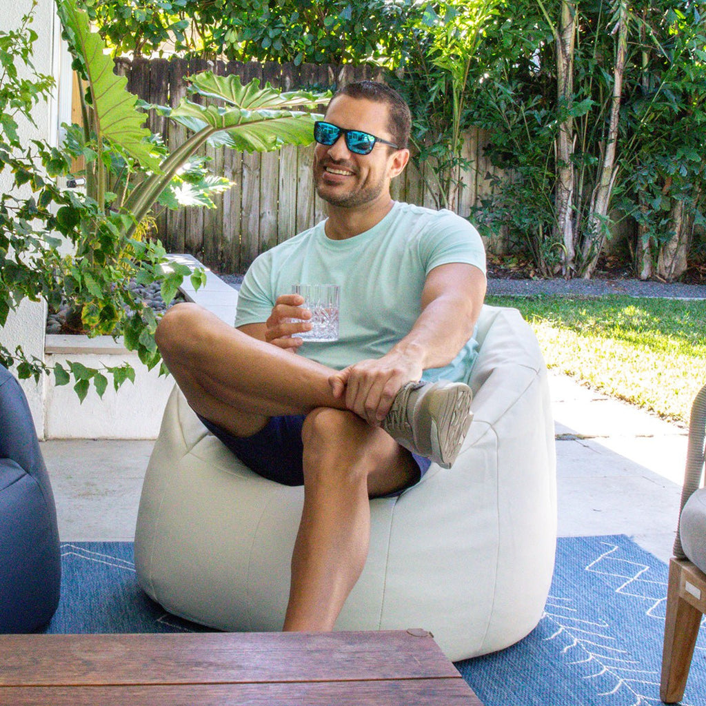 Outdoor plush chair by Big Joe