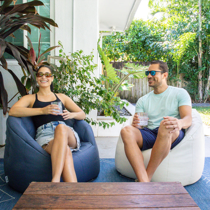 Outdoor plush chair by Big Joe