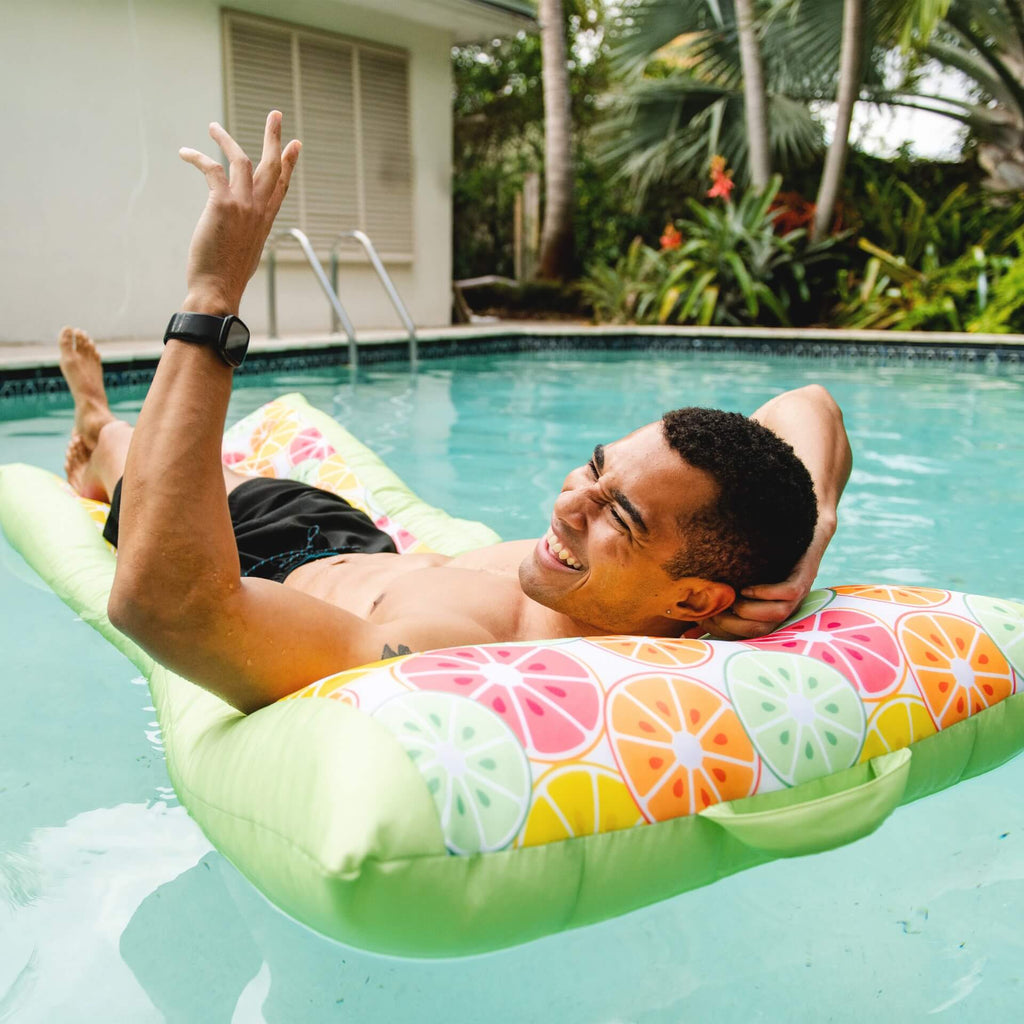 Large swimming pool lounger by Big Joe