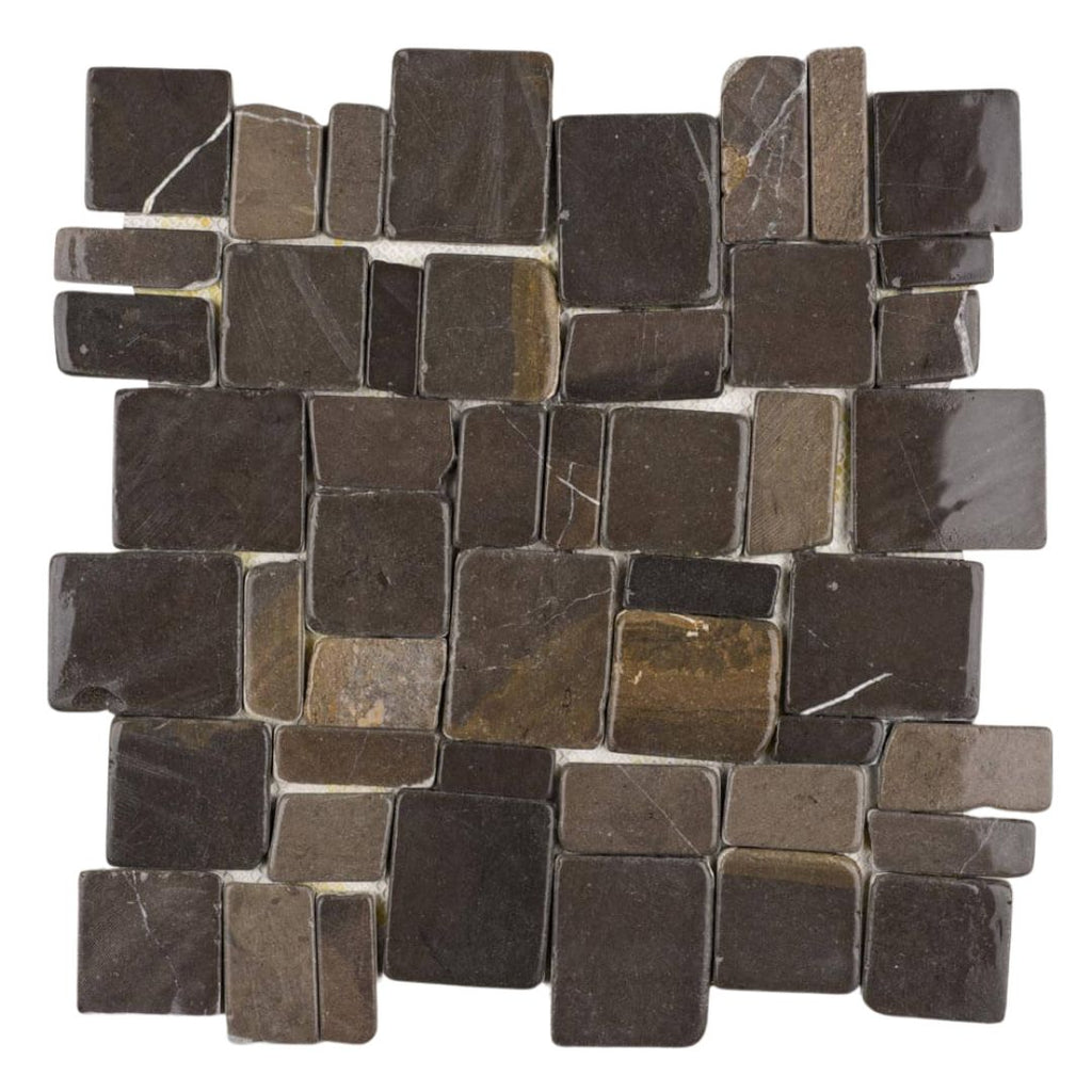 Black - Pebble Tile | Hopscotch Series | Natural Stone Mosaics
