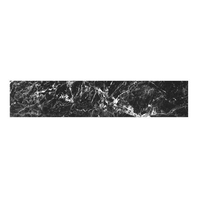 Black Glossy, 6" x 24" Porcelain Tile | Pool Waterline Tile