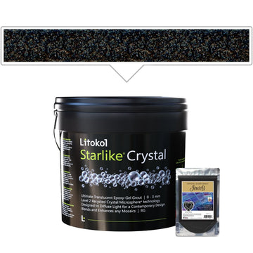 Litokol Starlike Crystal product with packaging on a white background