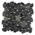 Black - Shaved Pebble Tile