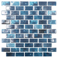 Estelar Blue, 1" x 2" - Glass Tile