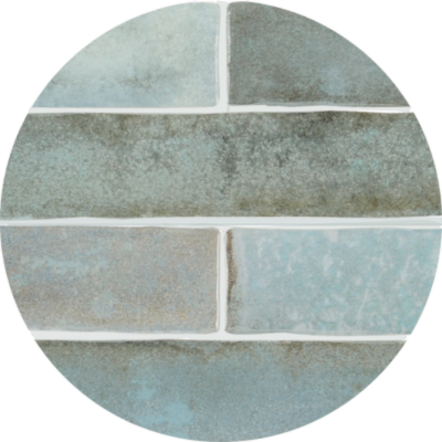 BLUE BATHROOM TILE