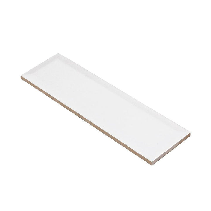 Salt Glossy, 3" x 9" Ceramic Tile | Shower & Kitchen Backsplash Tile