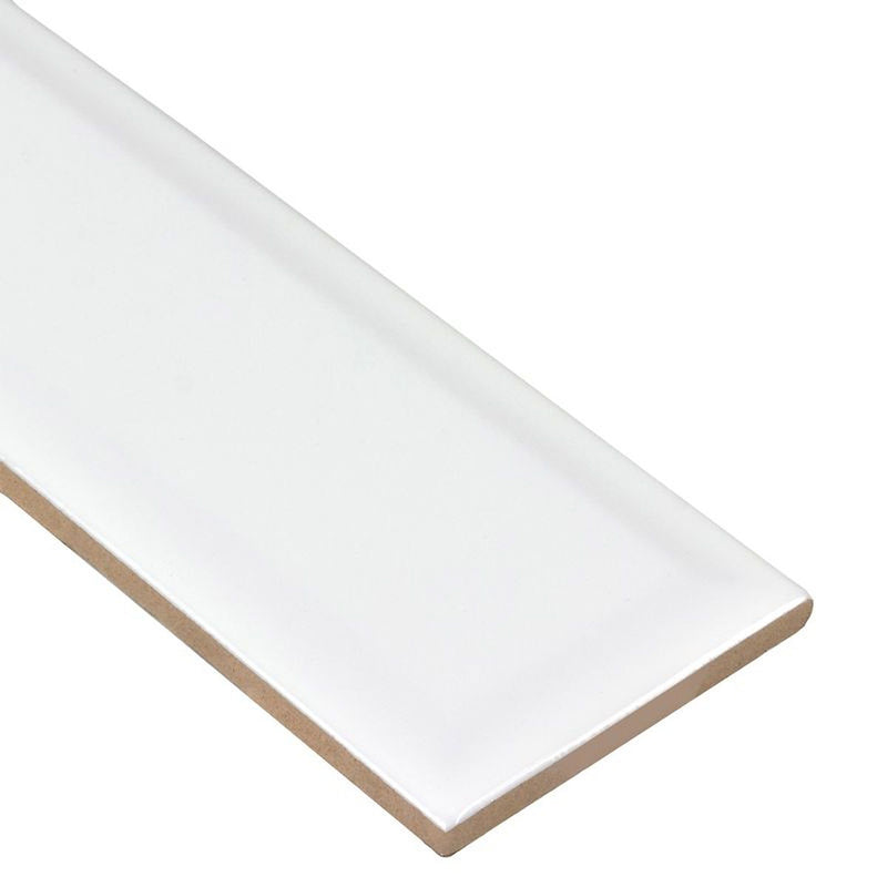 Salt Glossy, 3" x 9" Ceramic Tile | Shower & Kitchen Backsplash Tile
