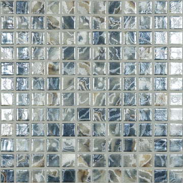 Breeze series glass pool tile by vidrepur