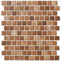 Brown, 1" x 1" - Porcelain Tile