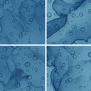 Bubbles Blue, 6" x 6" - Porcelain Tile