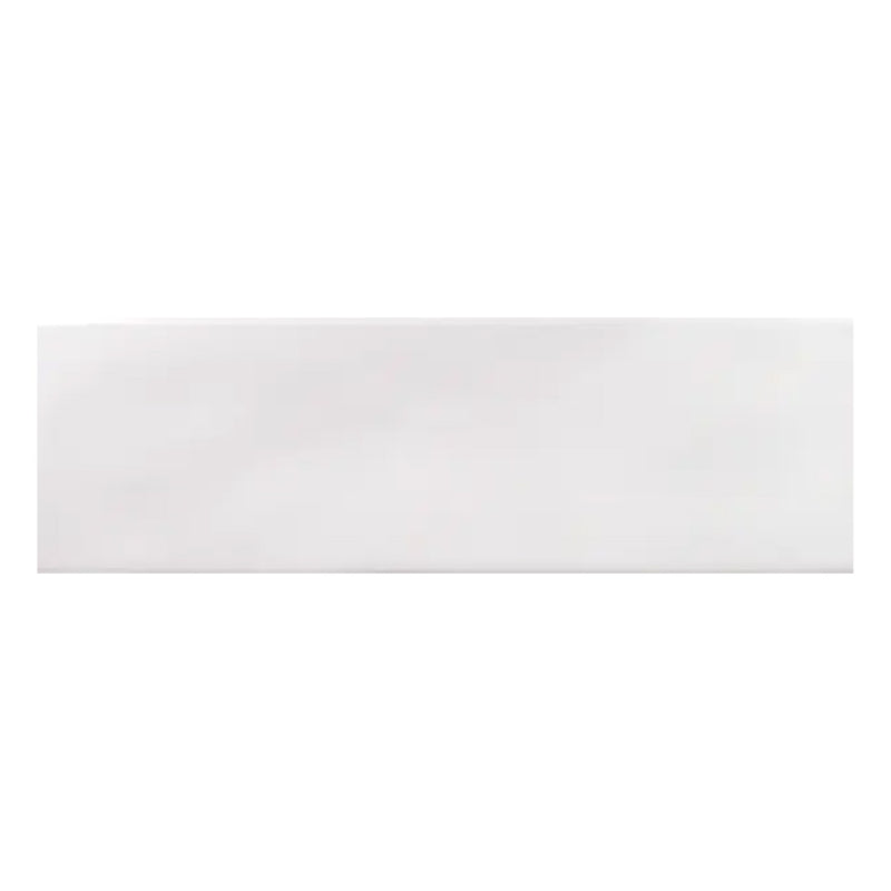 Buteo White Glossy, 3" x 12" Ceramic Tile | Kitchen Backsplash Tile