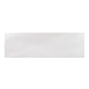 Buteo White Matte, 3" x 12" Ceramic Tile | Kitchen Backsplash Tile
