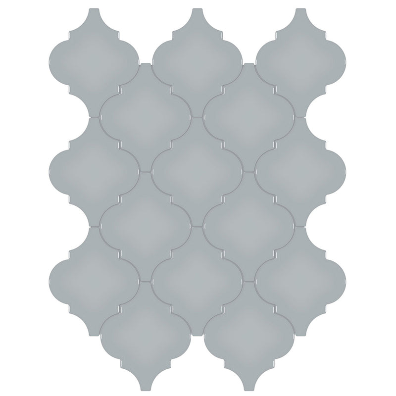 Soho Cloud Blue, Arabesque | Ceramic Tile for Kitchens & Bathrooms