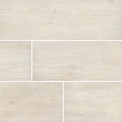Caldera Blanca, 16" x 47" | 2CM Outdoor Porcelain Paver by MSI
