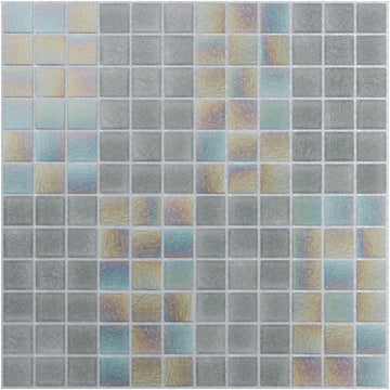 Calista, 1" x 1" Offset Wide Stripe | Luxury Glass Mosaic Tile