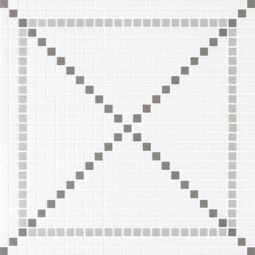 Calvin Cashmere, 1/2" Mosaic - Glass Tile