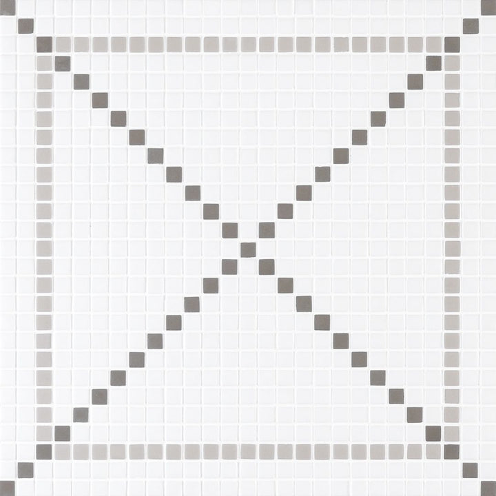 Calvin Cashmere, 1/2" Mosaic - Glass Tile