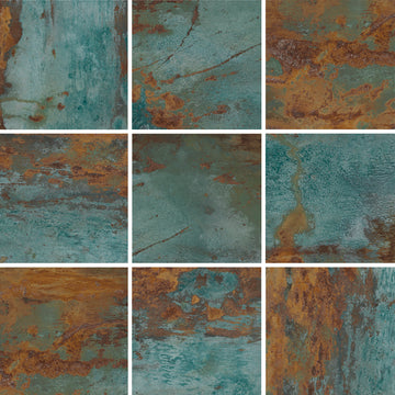 Canyon Sunset, 6" x 6" Porcelain Pool Tile | ESTCANYSUNSET6 | Pool Tile
