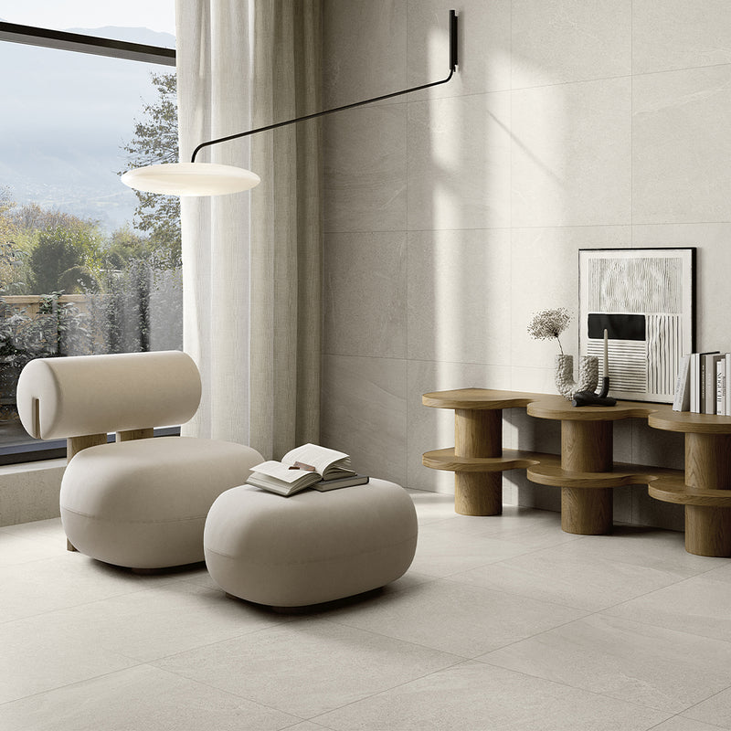 Cape Cod White, 24" x 24" Porcelain Tile | Porcelain Floor Tile