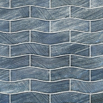Silver Reef Field Glass Tile