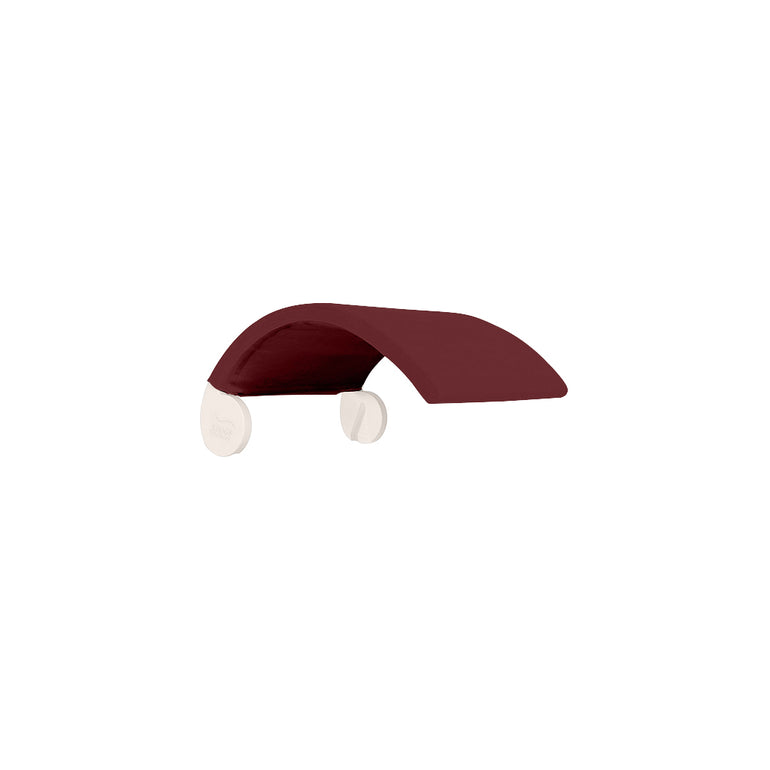 Signature Chair Shade Pool Accessory | Ledge Lounger | Cloud Base with Burgundy Shade