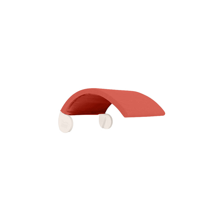 Signature Chair Shade Pool Accessory | Ledge Lounger | Cloud Base with Coral Shade
