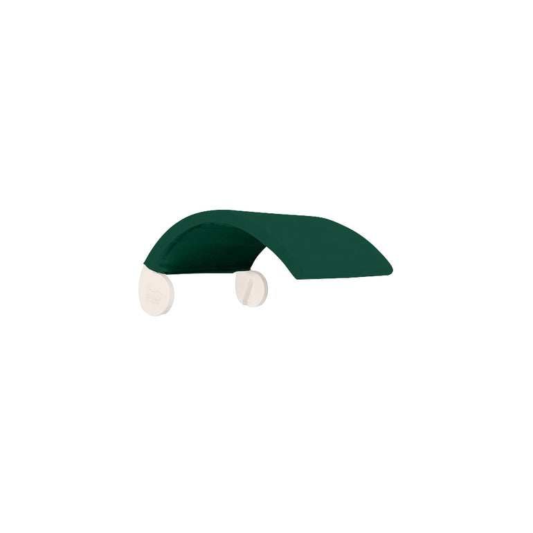 Signature Chair Shade Pool Accessory | Ledge Lounger | Cloud Base with Forest Green Shade