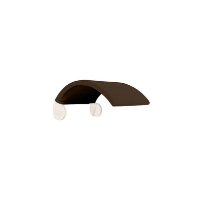 Signature Chair Shade Pool Accessory | Ledge Lounger | Cloud Base with True Brown Shade