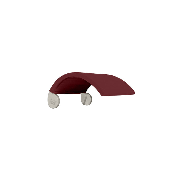 Signature Chair Shade Pool Accessory | Ledge Lounger | Grey Base with Burgundy Shade