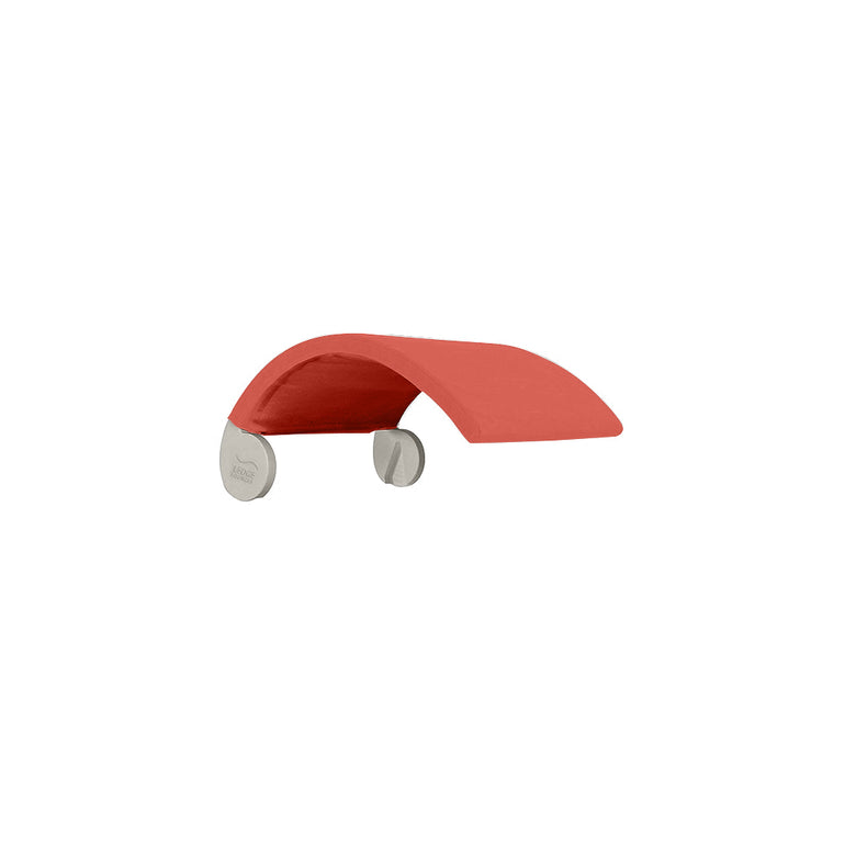 Signature Chair Shade Pool Accessory | Ledge Lounger | Grey Base with Coral Shade