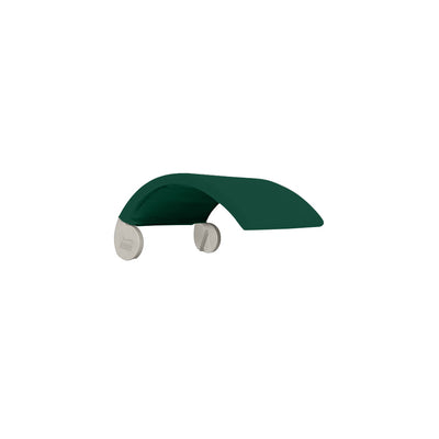 Signature Chair Shade Pool Accessory | Ledge Lounger | Grey Base with Forest Green Shade
