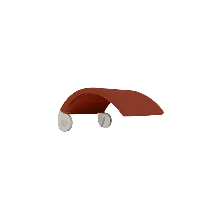 Signature Chair Shade Pool Accessory | Ledge Lounger | Grey Base with Terracotta Shade