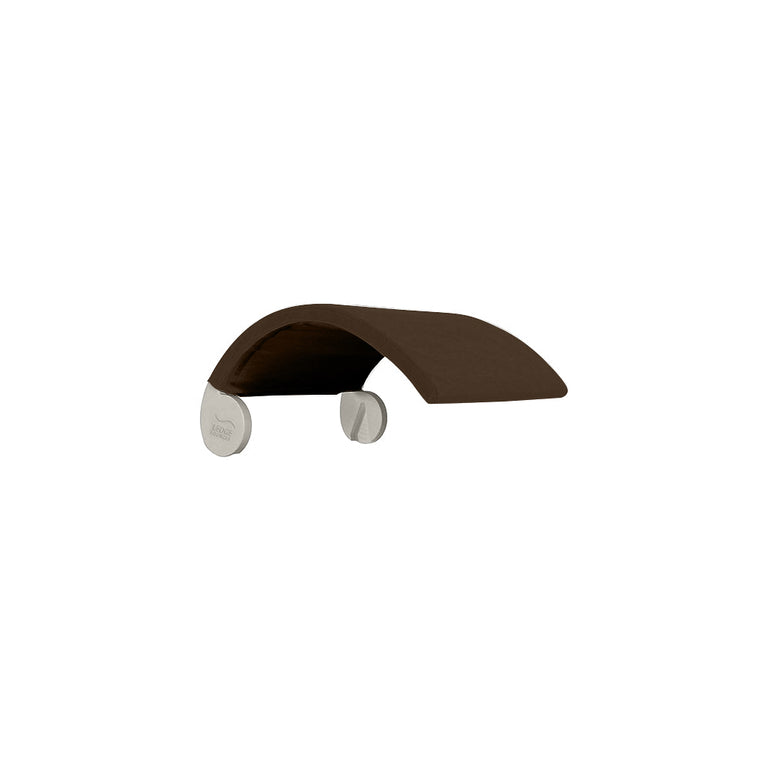 Signature Chair Shade Pool Accessory | Ledge Lounger | Grey Base with True Brown Shade