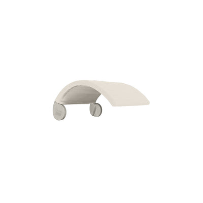 Signature Chair Shade Pool Accessory | Ledge Lounger | Grey Base with White Shade