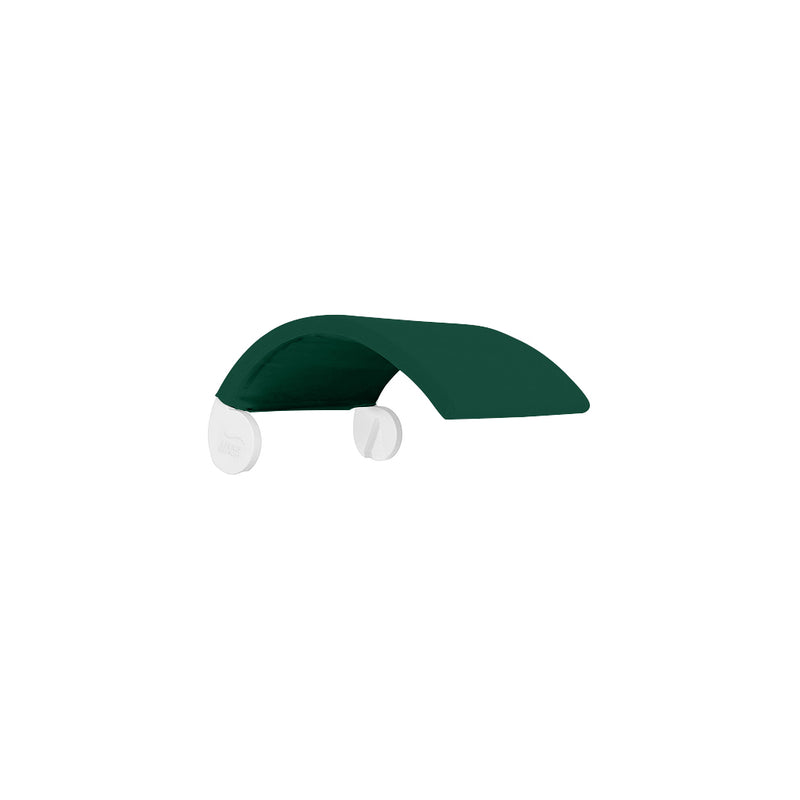 Signature Chair Shade Pool Accessory | Ledge Lounger | White Base with Forest Green Shade